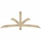 Ekena Millwork Davenport Rough Sawn Timber Gable Bracket, Douglas Fir, 72"W x 30"H x 2"D x 4"F, 10/12 Pitch GBW072X30X0204DAV00RDF - alternate 1